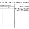 Budget for New York City Board of Education Program