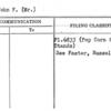 Budke, John F. (Mr.)