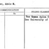 Buescher, Adele M.