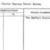 Buffalo Courier Express Travel Bureau