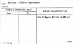 Buffalo - Police Department