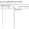 Building Code Administration Board