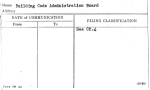 Building Code Administration Board
