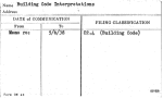 Building Code Interpretations
