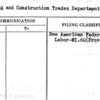 Building and Construction Trades Department