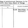 Buildings & Architectural Features to be Designed by World's Fair Corp.-Board of Design
