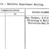 Bulletin - Exhibits Department Mailing
