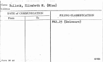Bullock, Elizabeth M. (Miss)