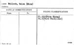 Bullock, Helen (Miss)
