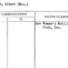 Bullus, Albert (Mrs.)