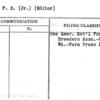 Bump, F.E. (Jr.) (Editor)