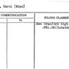 Bundy, Carol (Miss)