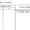 Burbank, H. Russell