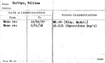 Burbige, William