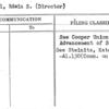 Burdell, Edwin S. (Director)