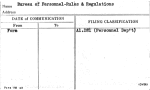 Bureau of Personnel-Rules & Regulations