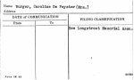 Burger, Caroline De Peyster (Mrs.)
