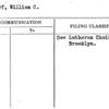Burgtorf, William C.