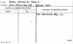 Burke, Orville B. (Pres.)
