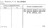 Burkhard, J.W. (Mrs. Gladys)