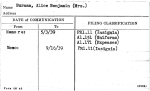 Burnam, Alice Benjamin (Mrs.)