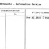 Bus Movements - Information Service