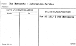 Bus Movements - Information Service