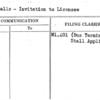 Bus Stalls - Invitation to Licensee