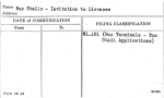 Bus Stalls - Invitation to Licensee