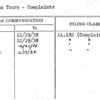 Bus Tours - Complaints