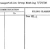 Bus Transportation Group Meeting 7/27/38