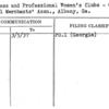 Business and Professional Women's Clubs - Georgia Federation