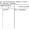 Business and Professional Women's Clubs - Indiana Federation