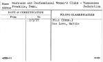 Business and Professional Women's Clubs - Tennessee Federation