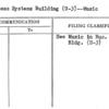Business Systems Building (U-3)--Music