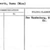 Butterworth, Susan (Miss)