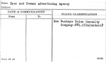 Byer and Bowman Advertising Agency
