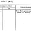 Byrne, Rita B. (Miss)