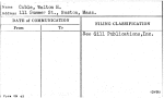 Cable, Walton H.