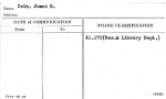 Cain, James G.
