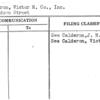 Calderon, Victor M. Co., Inc.