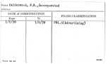 Calderwood, F.N., Incorporated