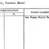 Caldwell, Florence (Miss)