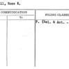 Caldwell, Rose E.