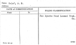 Calef, A.B.