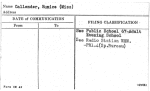 Callender, Eunice (Miss)