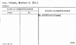 Calman, Maurice S. (Dr.)