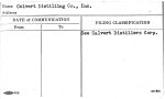 Calvert Distilling Co., Inc.