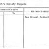 Calvert's Society Puppets