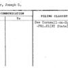 Calyer, Joseph G.